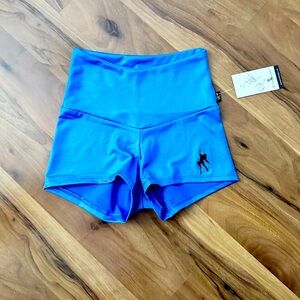 Champion Fit Shorts (Rafaela Montanaro) - Pearlescent Blue